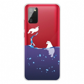 Hoesje voor Samsung Galaxy A02s Zeespelen