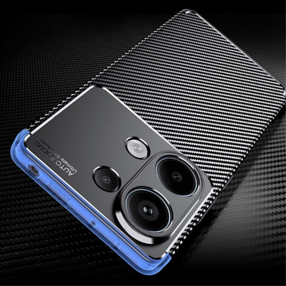 Case Hoesje Xiaomi Redmi Note 13 Pro 4g Telefoonhoesje Flexibele Koolstofvezel