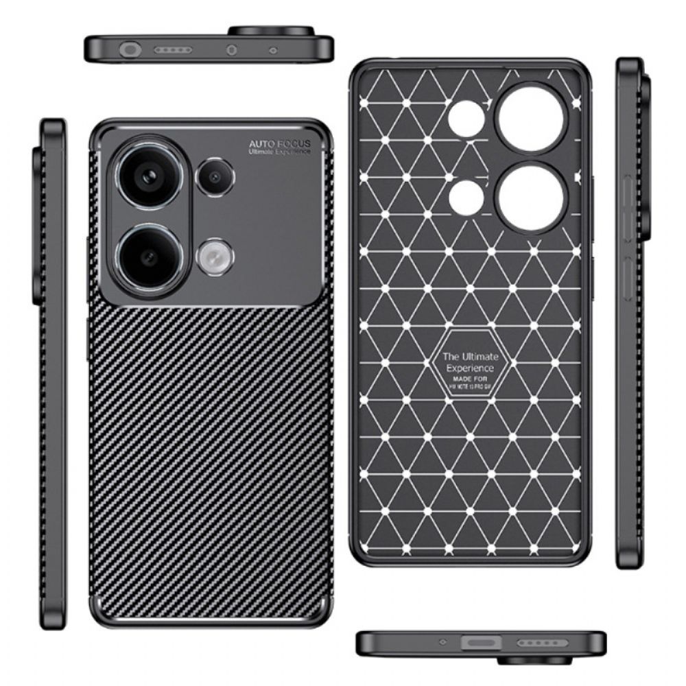 Case Hoesje Xiaomi Redmi Note 13 Pro 4g Telefoonhoesje Flexibele Koolstofvezel