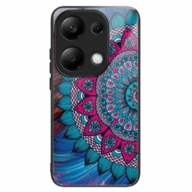 Case Hoesje Xiaomi Redmi Note 13 Pro 4g Telefoonhoesje Mandala Gehard Glas