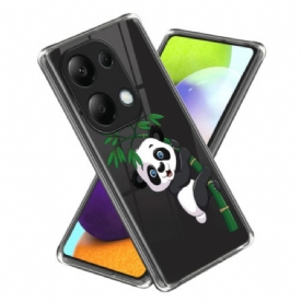 Case Hoesje Xiaomi Redmi Note 13 Pro 4g Telefoonhoesje Panda En Bamboe