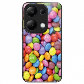 Case Hoesje Xiaomi Redmi Note 13 Pro 4g Telefoonhoesje Snoep Van Gehard Glas