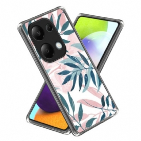 Cover Hoesje Xiaomi Redmi Note 13 Pro 4g Telefoonhoesje Bladeren