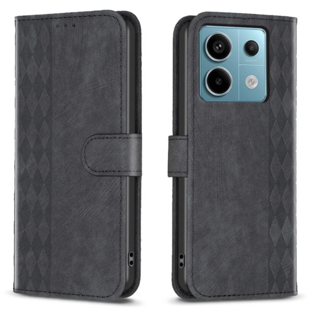 Flip Case Leren Xiaomi Redmi Note 13 Pro 4g Diamantfries