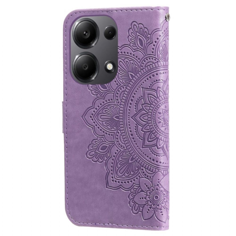 Flip Case Leren Xiaomi Redmi Note 13 Pro 4g Mandala-print