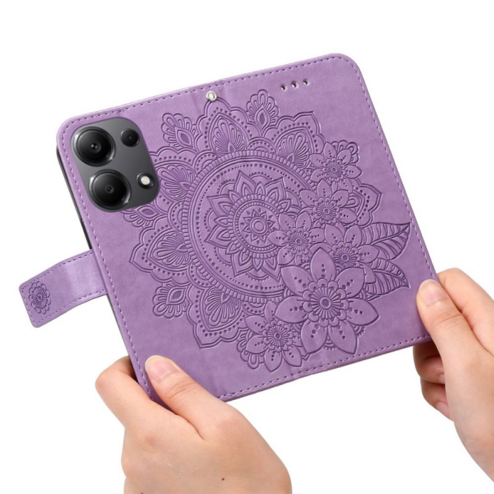 Flip Case Leren Xiaomi Redmi Note 13 Pro 4g Mandala-print