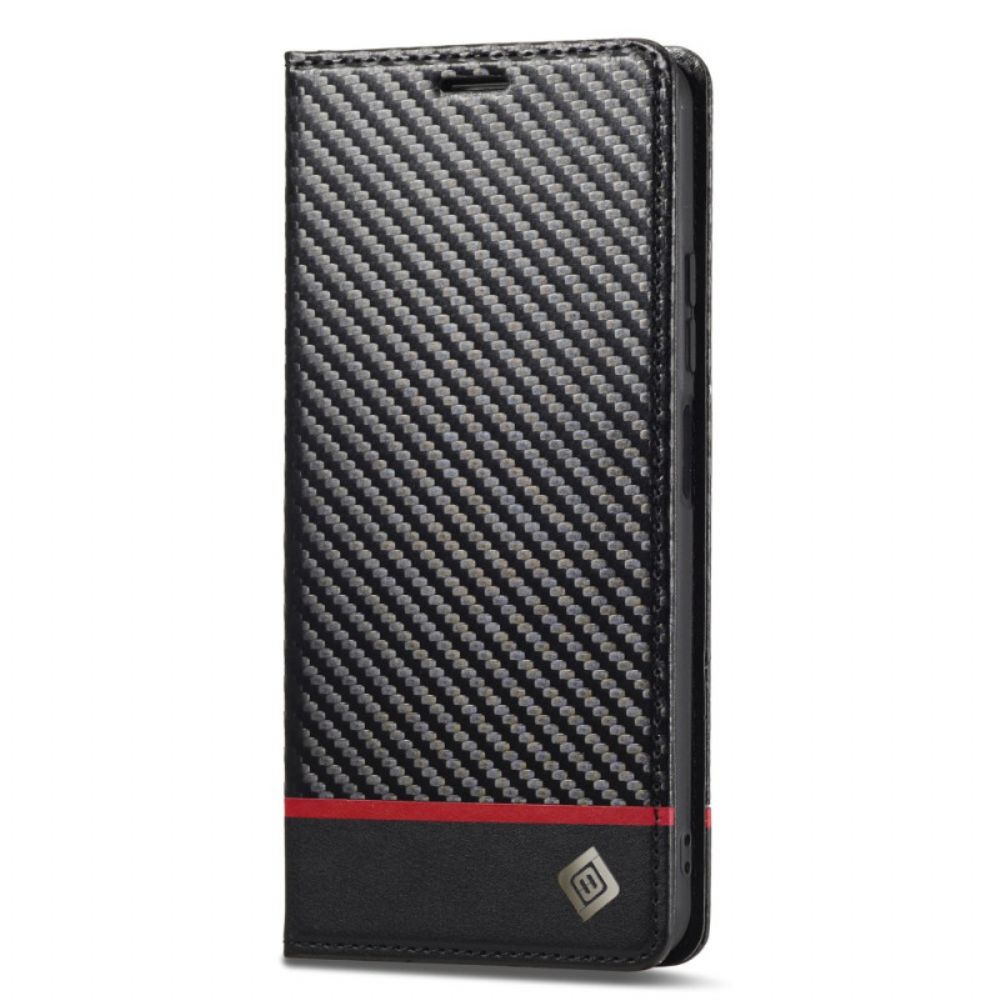 Folio-hoesje Voor Xiaomi Redmi Note 13 Pro 4g Koolstofvezel Lc.imeeke