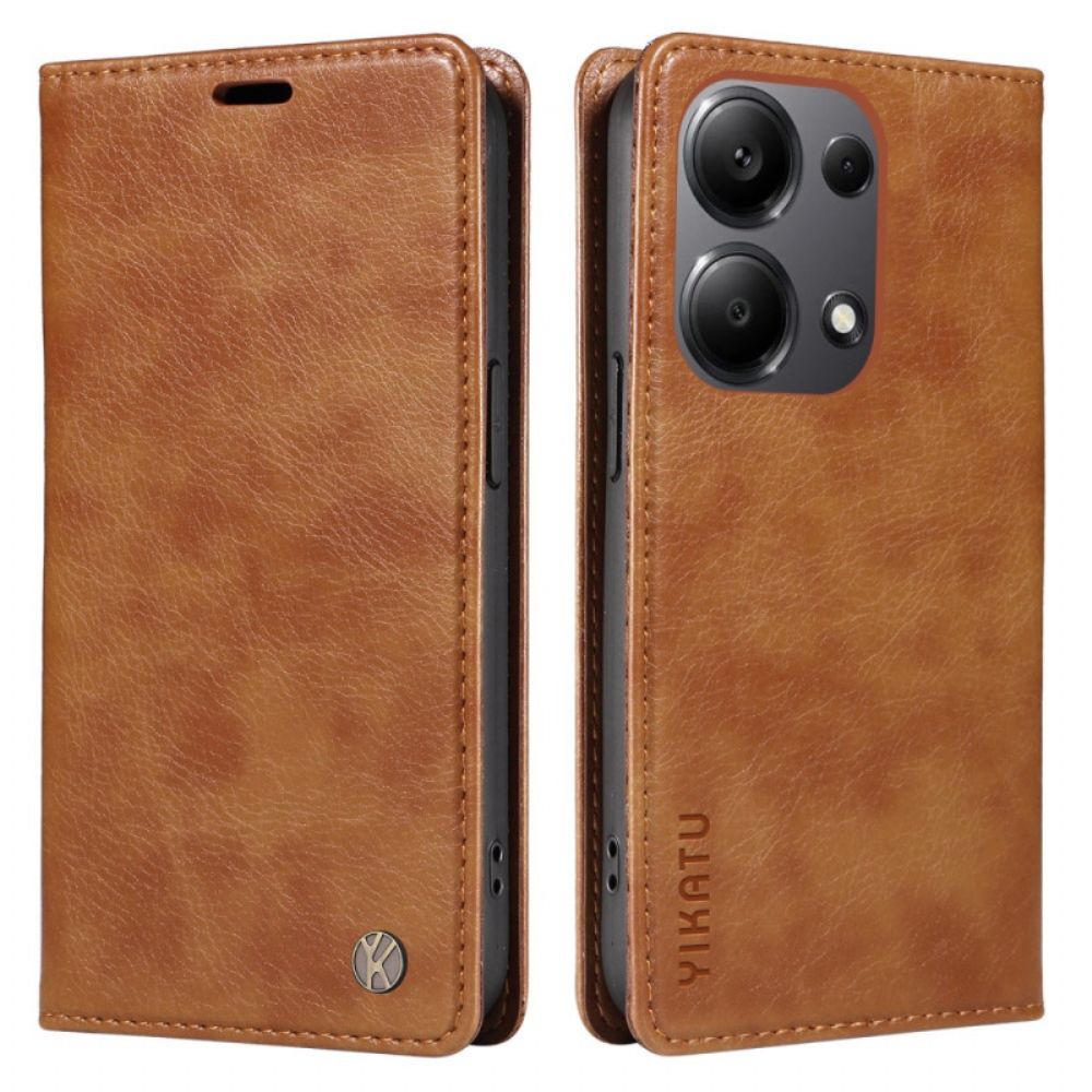 Folio-hoesje Voor Xiaomi Redmi Note 13 Pro 4g Vintage Yikatu