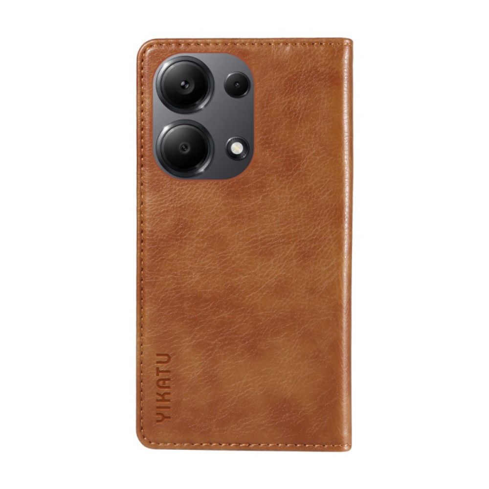 Folio-hoesje Voor Xiaomi Redmi Note 13 Pro 4g Vintage Yikatu