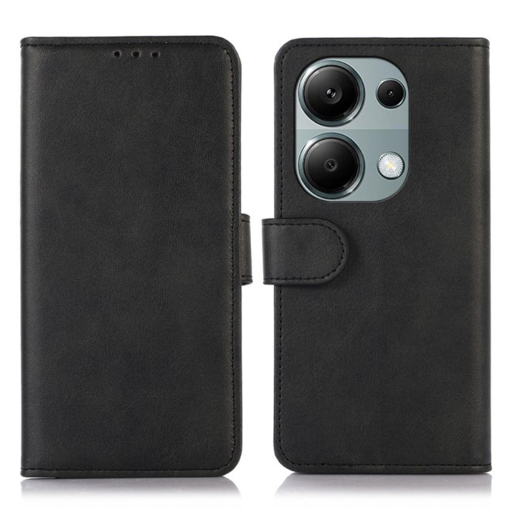 Folio-hoesje Xiaomi Redmi Note 13 Pro 4g Telefoonhoesje Leerstijl