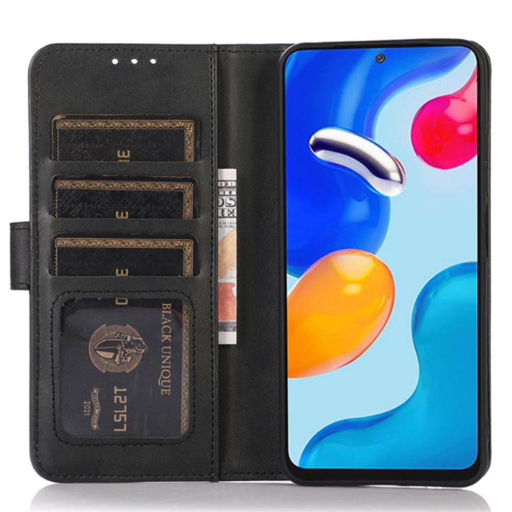 Folio-hoesje Xiaomi Redmi Note 13 Pro 4g Telefoonhoesje Leerstijl