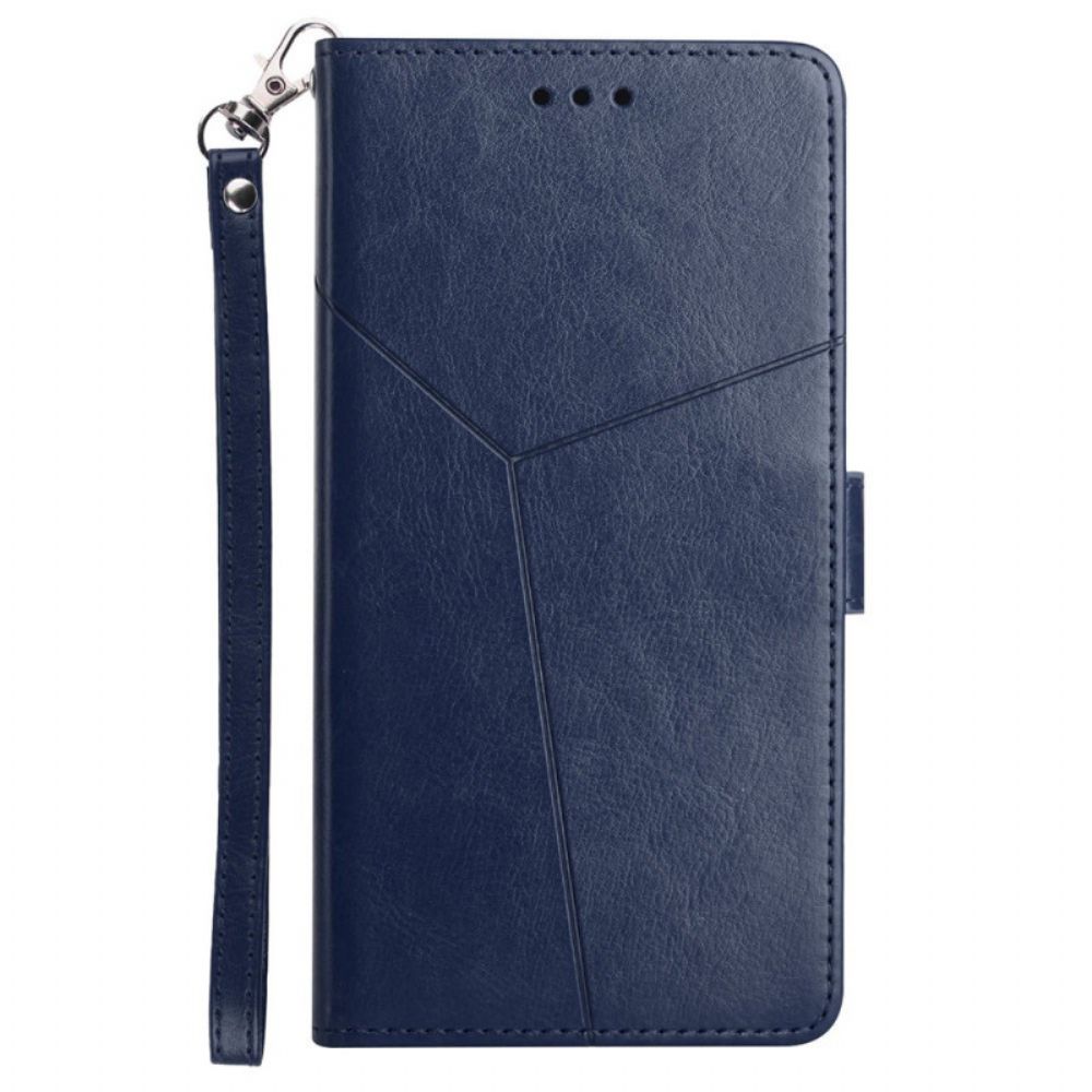 Folio-hoesje Xiaomi Redmi Note 13 Pro 4g Telefoonhoesje Y-riemontwerp