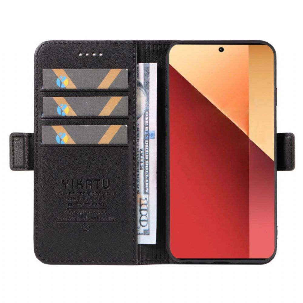 Folio-hoesje Xiaomi Redmi Note 13 Pro 4g Telefoonhoesje Yikatu