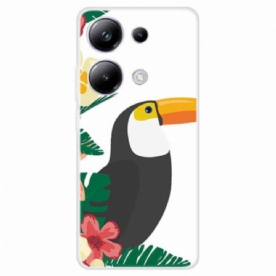 Hoesje Voor Xiaomi Redmi Note 13 Pro 4g Bladeren En Vogel