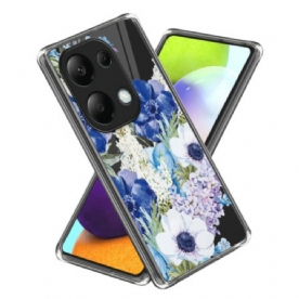 Hoesje Voor Xiaomi Redmi Note 13 Pro 4g Bloemenpatroon