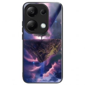 Hoesje Xiaomi Redmi Note 13 Pro 4g Aurora Nacht Gehard Glas