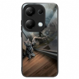 Hoesje Xiaomi Redmi Note 13 Pro 4g Kittendroom Bescherming Hoesje