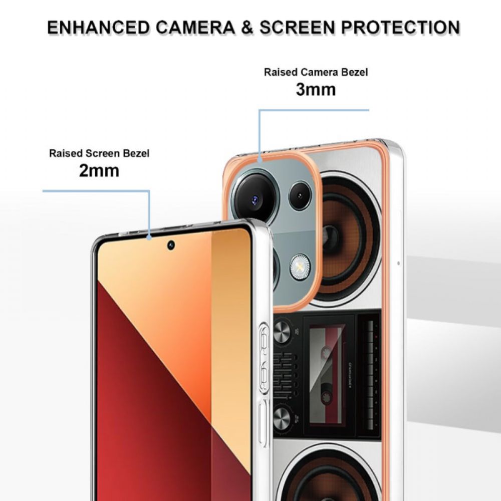 Hoesje Xiaomi Redmi Note 13 Pro 4g Radio Bescherming Hoesje