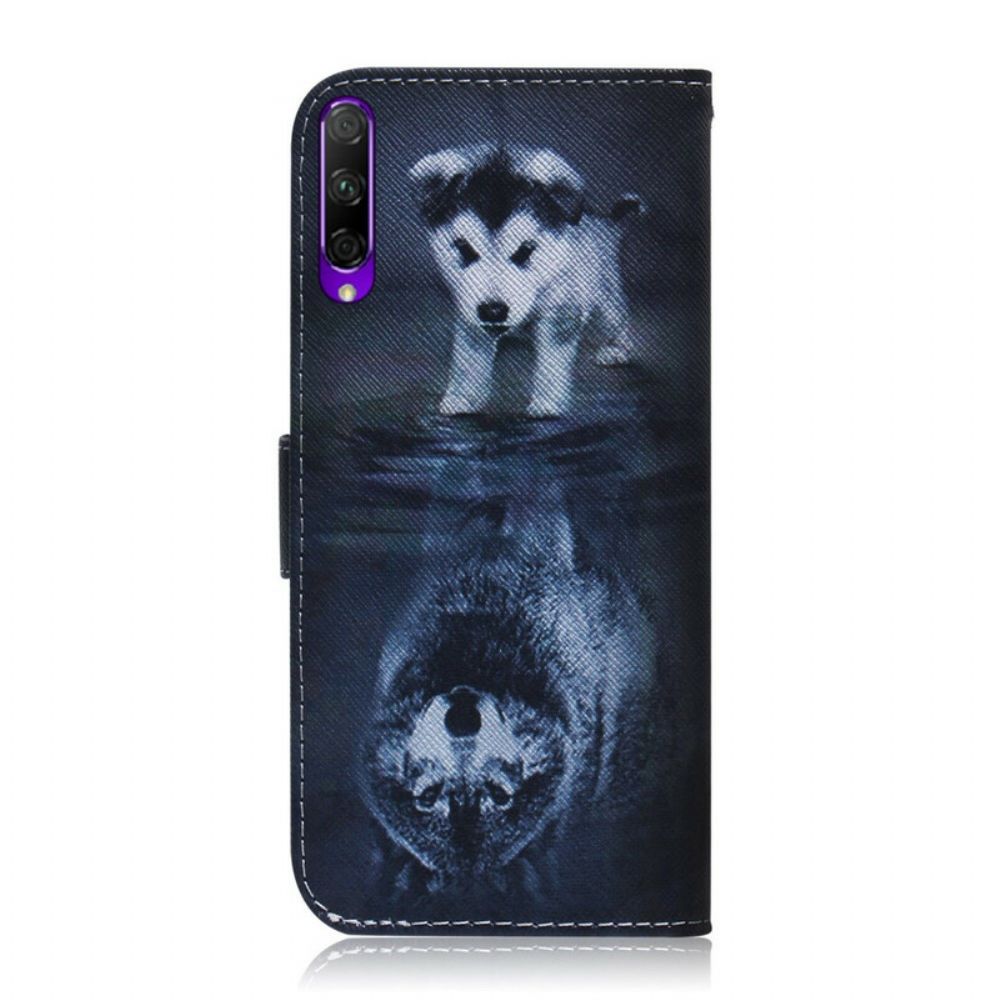 Leren Hoesje voor Huawei P Smart Pro / Honor 9X Pro Ernesto De Wolf