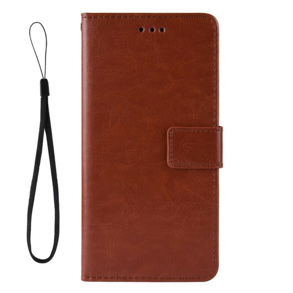 Flip Case voor Sony Xperia L4 Flitsachtig Kunstleer