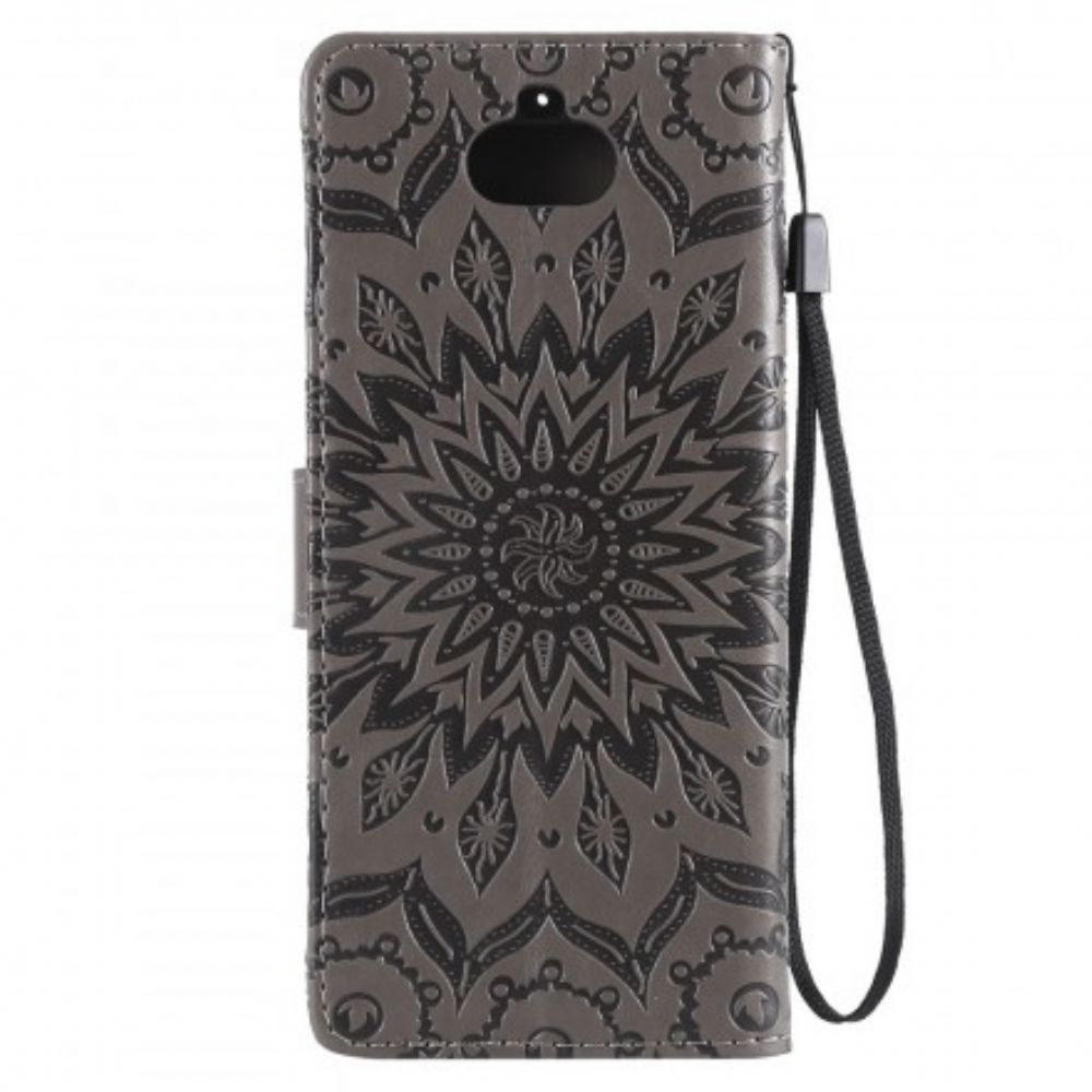 Flip Case voor Sony Xperia 10 Bloemenmandala