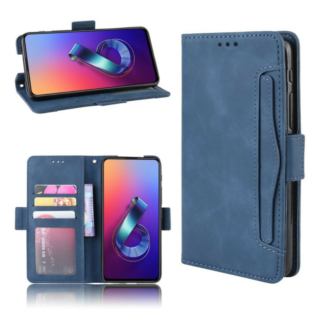 Flip Case voor Asus ZenFone 6 Eerste Klas Multi-kaart