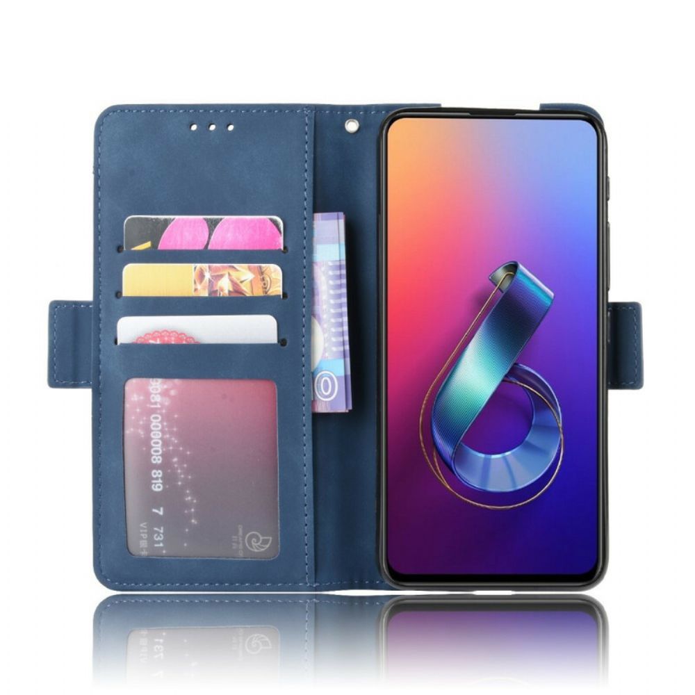 Flip Case voor Asus ZenFone 6 Eerste Klas Multi-kaart