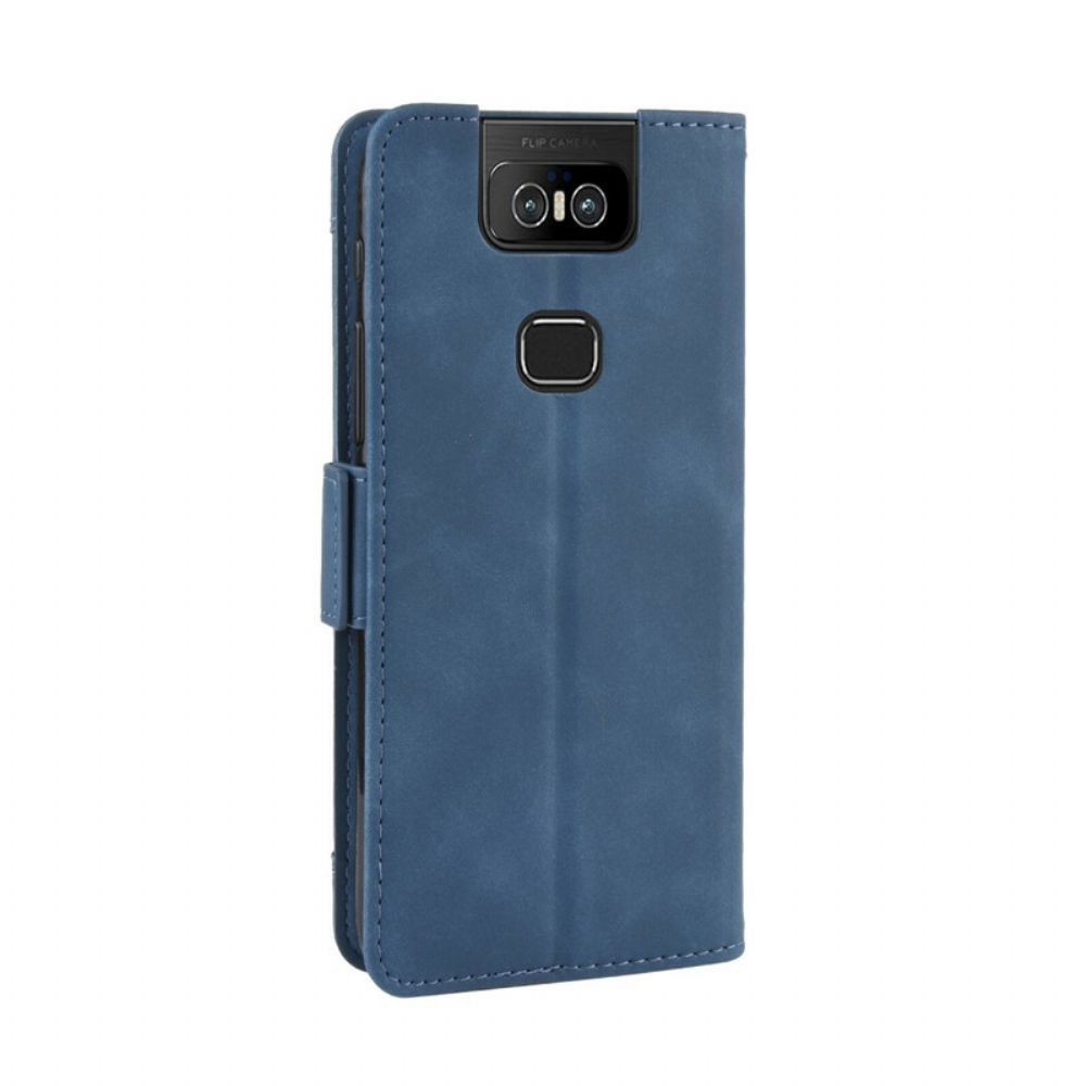 Flip Case voor Asus ZenFone 6 Eerste Klas Multi-kaart