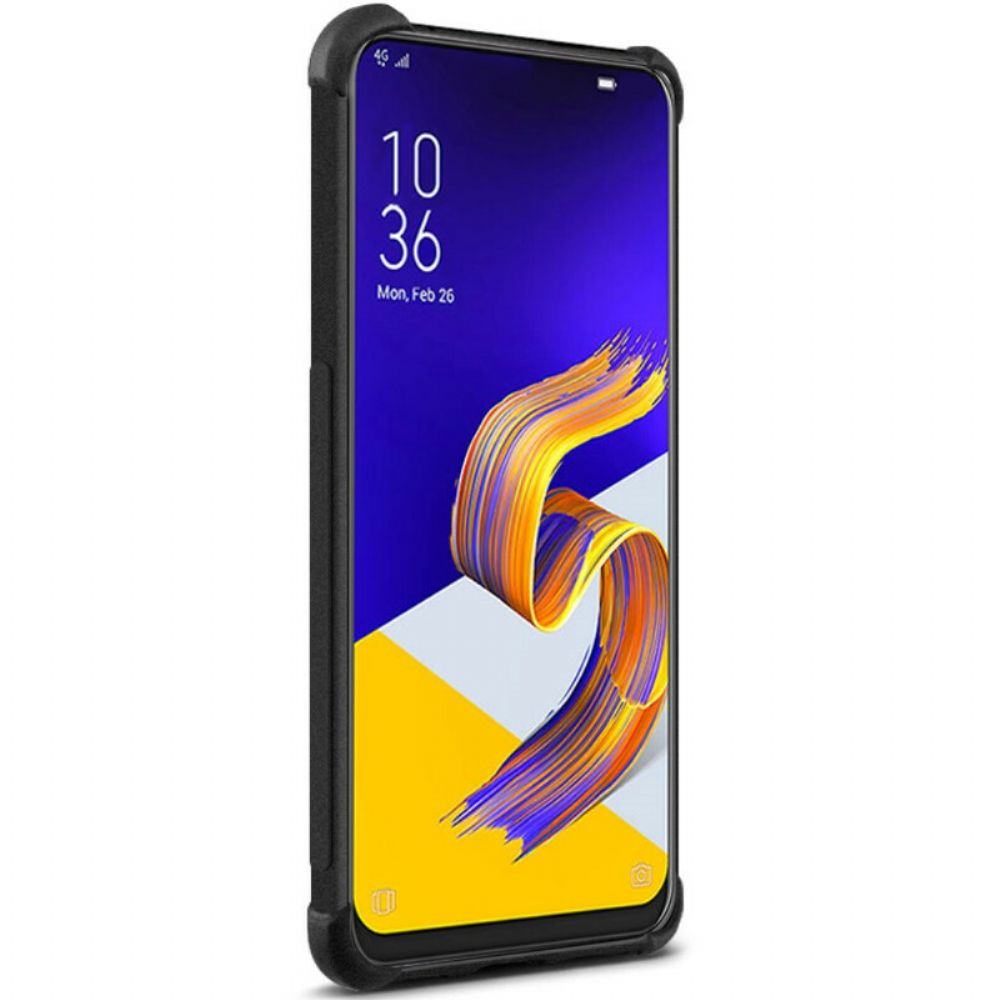 Hoesje voor Asus ZenFone 6 Flexibele Siliconen Met Film Voor Imak-scherm