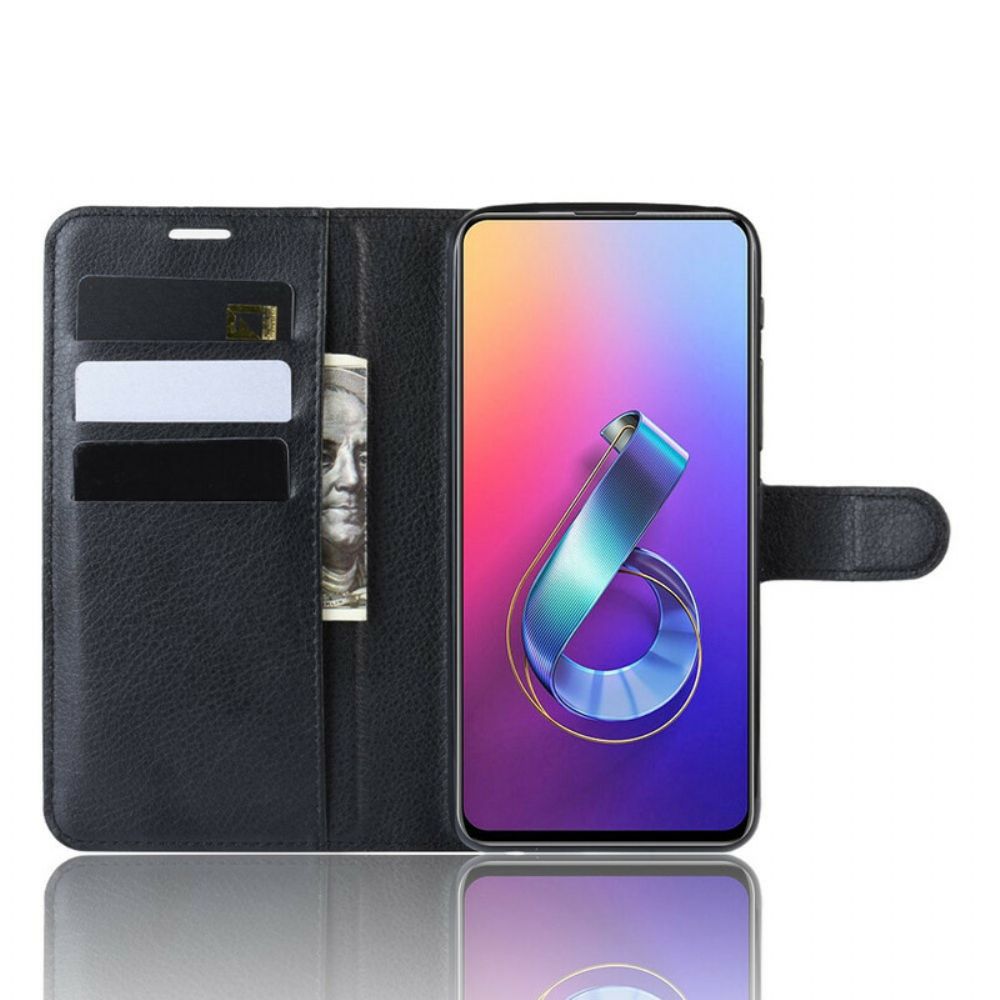 Leren Hoesje voor Asus ZenFone 6 Klassiek