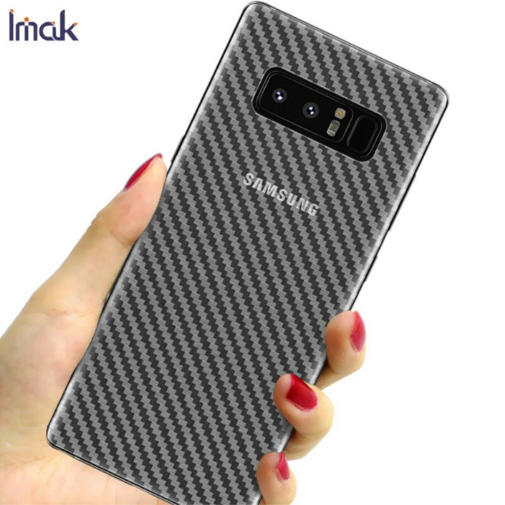 Achterste Beschermfolie Voor Samsung Galaxy Note 8 Carbon Style Imak