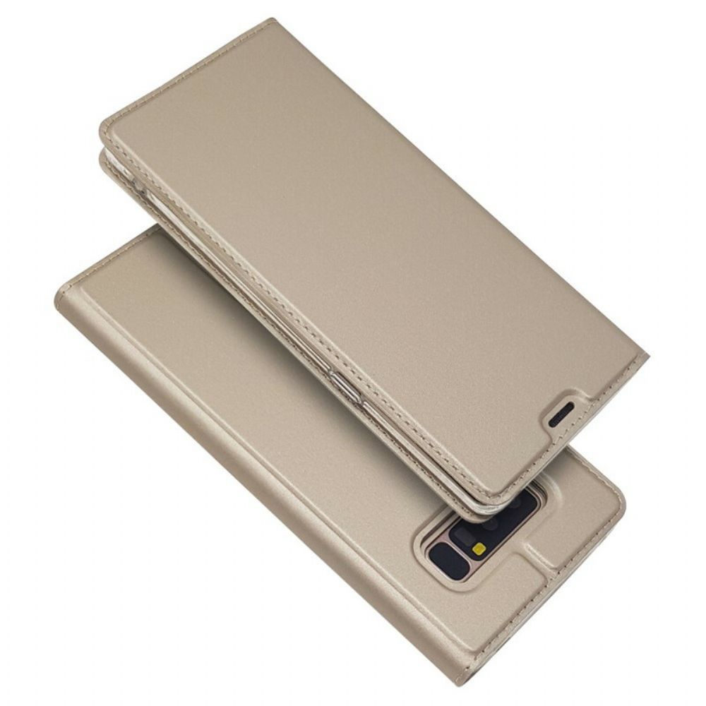 Bescherming Hoesje voor Samsung Galaxy Note 8 Folio-hoesje Premium Leereffect