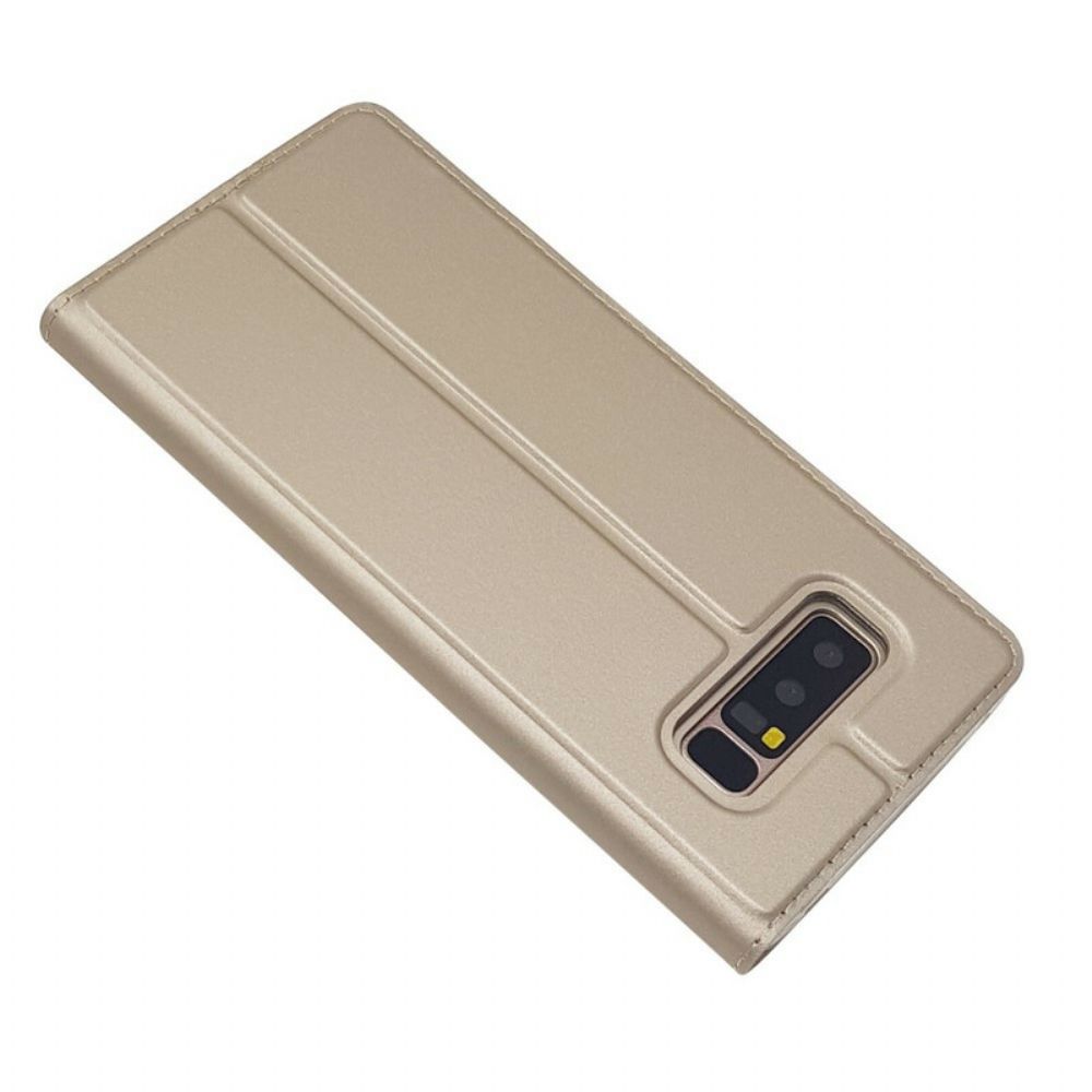 Bescherming Hoesje voor Samsung Galaxy Note 8 Folio-hoesje Premium Leereffect