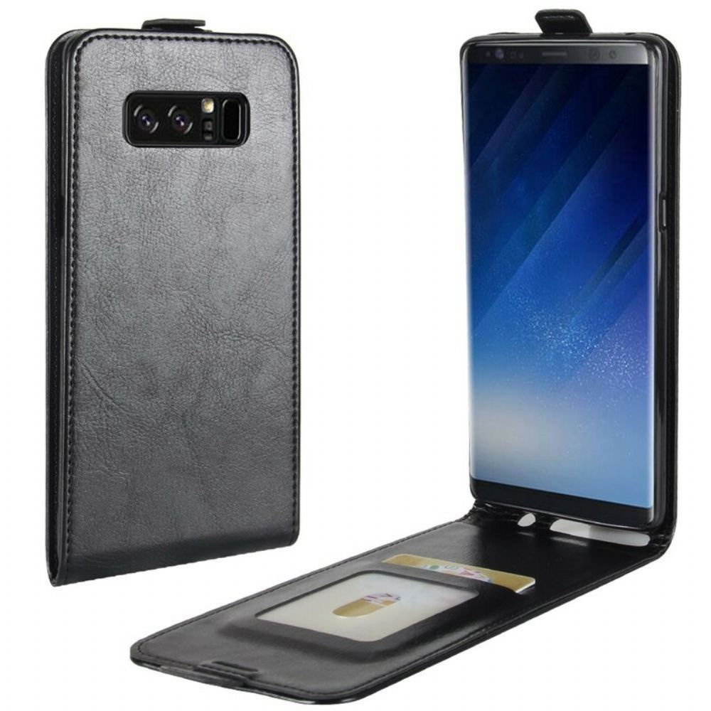 Folio-hoesje voor Samsung Galaxy Note 8 Flip Case Opvouwbaar Leereffect