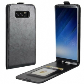 Folio-hoesje voor Samsung Galaxy Note 8 Flip Case Opvouwbaar Leereffect