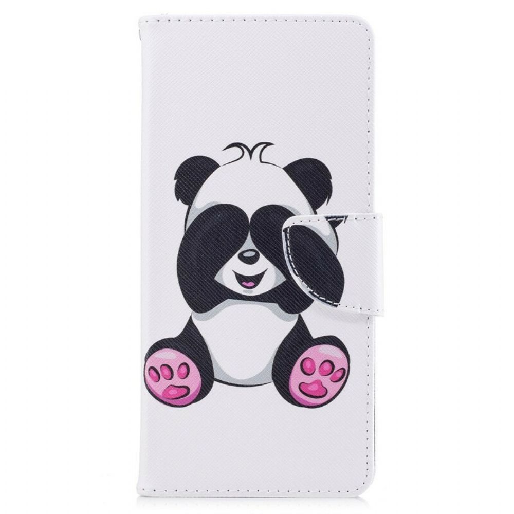 Leren Hoesje voor Samsung Galaxy Note 8 Pandaplezier