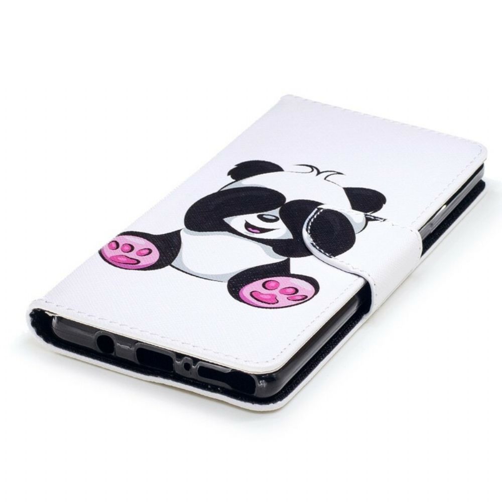 Leren Hoesje voor Samsung Galaxy Note 8 Pandaplezier