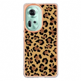 Cover Hoesje Oppo Reno 11 5g Telefoonhoesje Luipaardprint