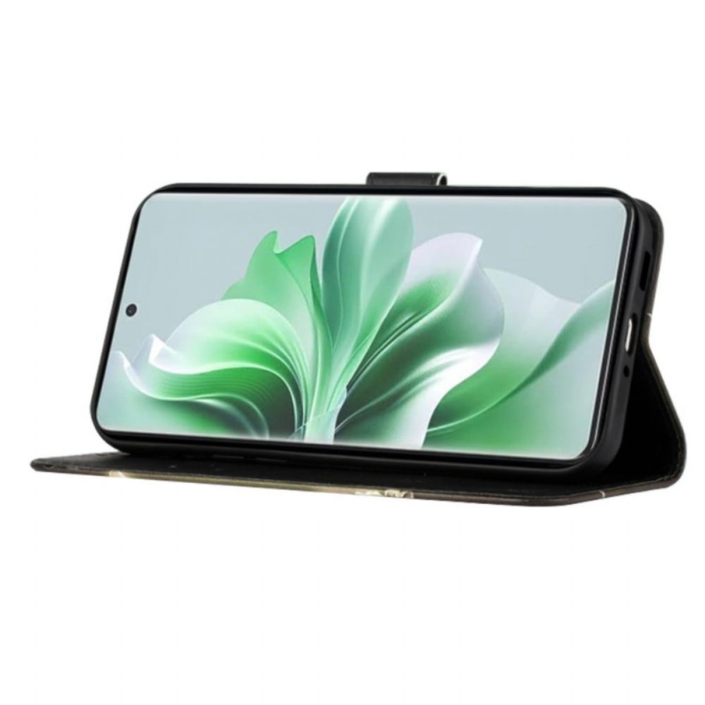 Flip Case Leren Oppo Reno 11 5g Kittendroom