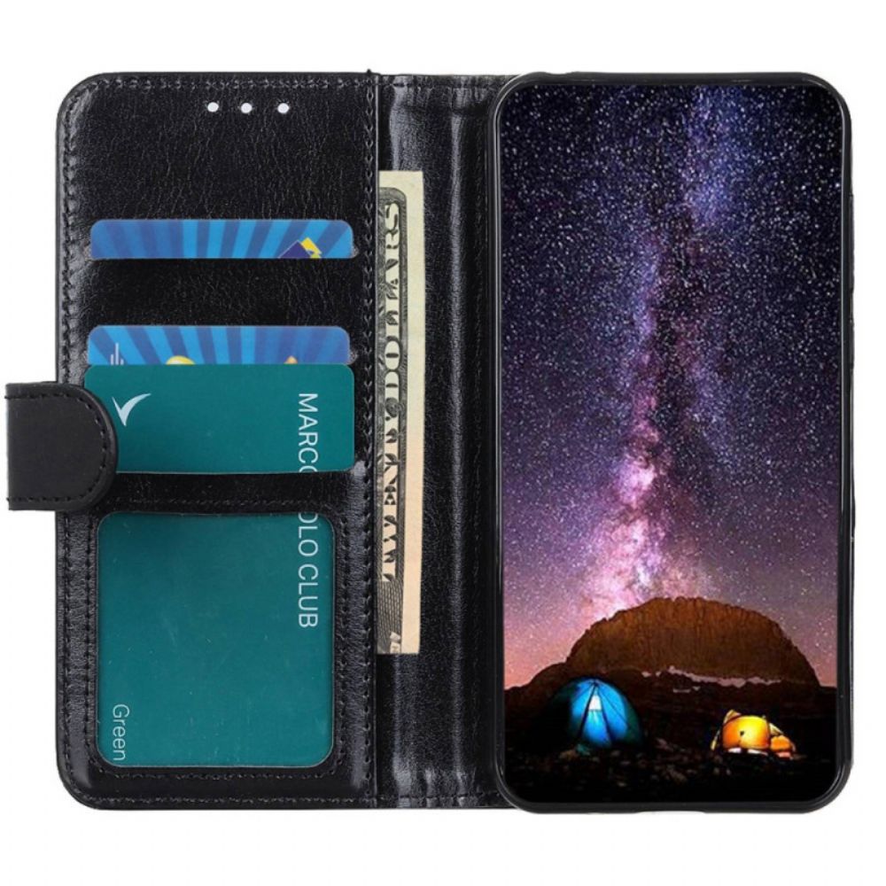 Flip Case Leren Oppo Reno 11 5g Kunstlakleer