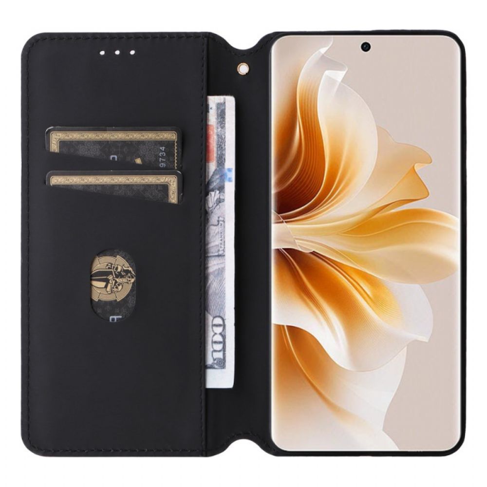 Folio-hoesje Voor Oppo Reno 11 5g 3d Diamanten