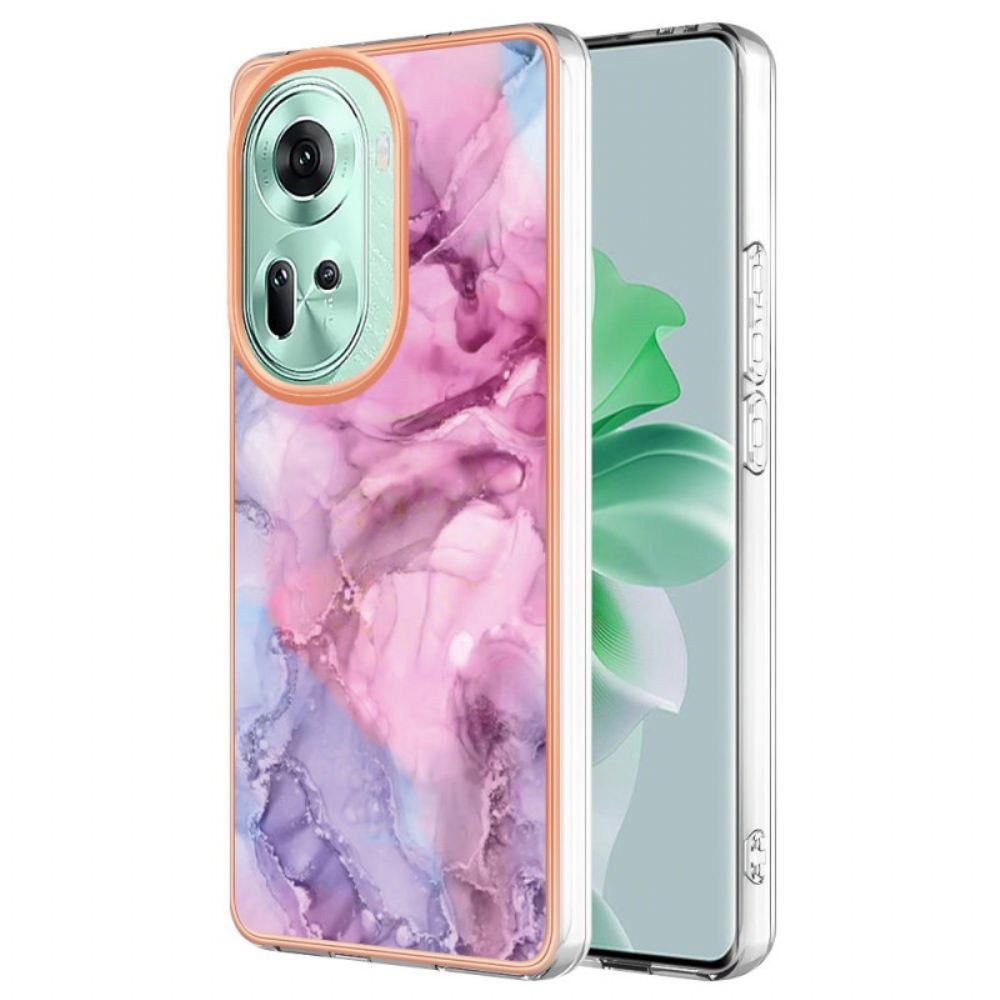 Hoesje Oppo Reno 11 5g Marmeren Stijl