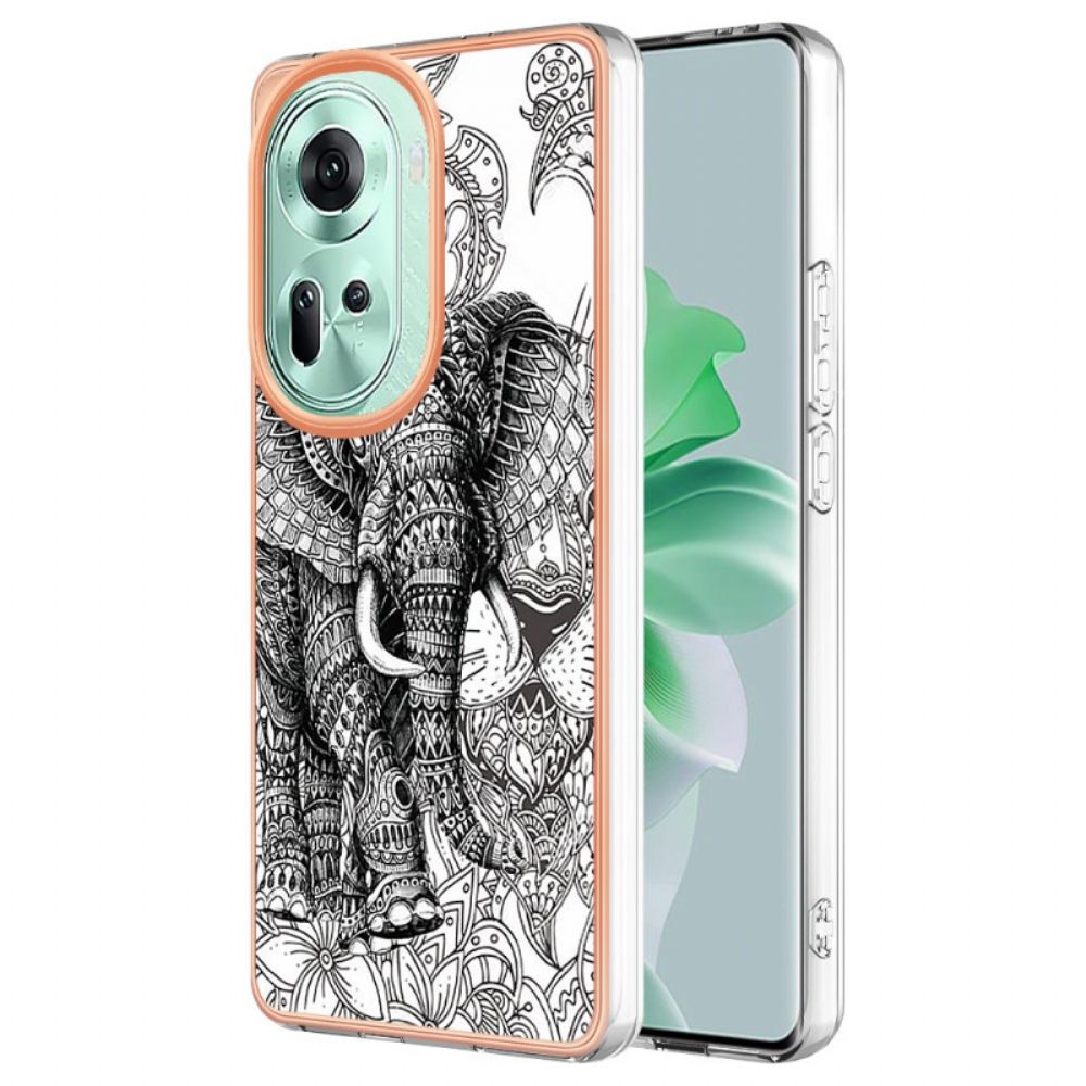 Hoesje Oppo Reno 11 5g Olifanttotem