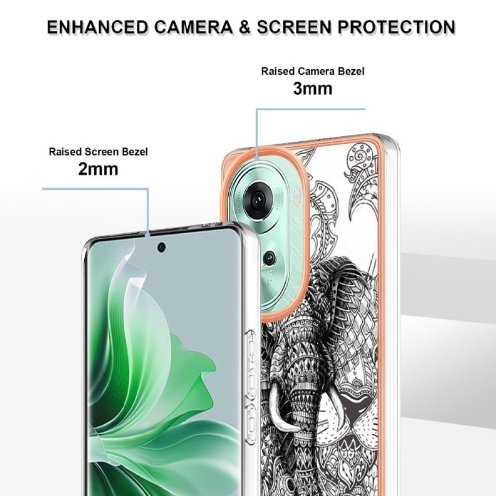 Hoesje Oppo Reno 11 5g Olifanttotem