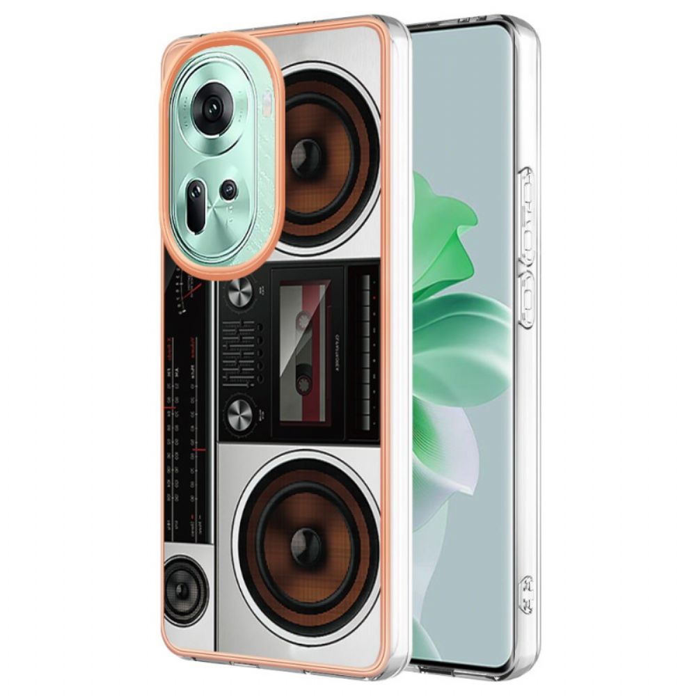 Hoesje Oppo Reno 11 5g Radio Bescherming Hoesje