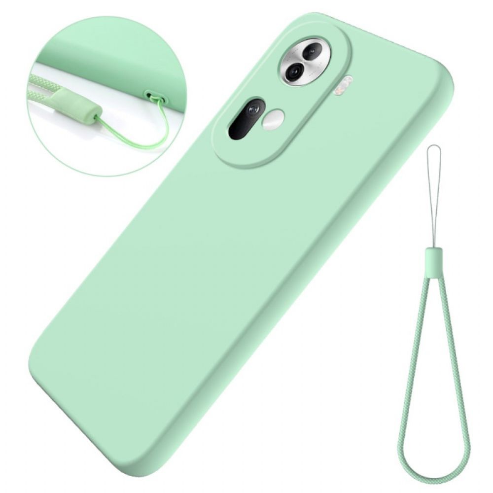 Hoesje Oppo Reno 11 5g Siliconen Band Bescherming Hoesje