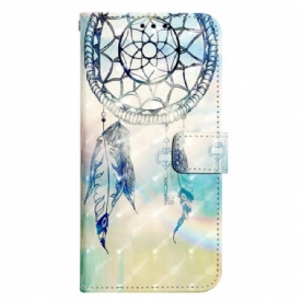 Leren Hoesje Voor Oppo Reno 11 5g Aquarel Dromenvanger