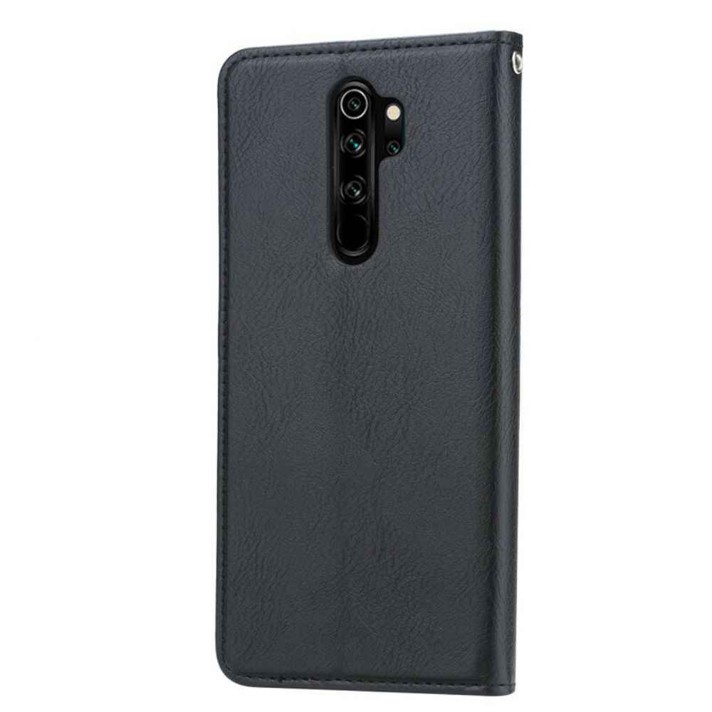 Bescherming Hoesje voor Xiaomi Redmi Note 8 Pro Folio-hoesje Kaarthouder Van Kunstleer