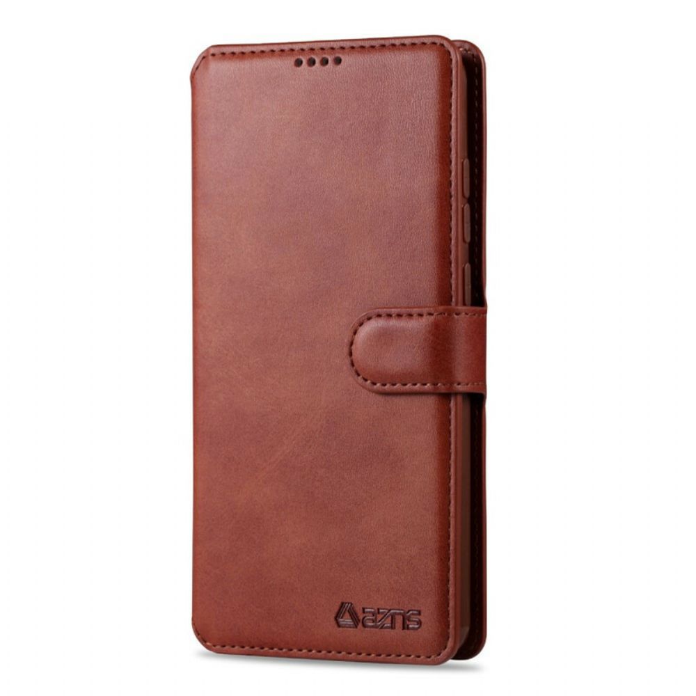 Flip Case voor Xiaomi Redmi Note 8 Pro Azns Leereffect