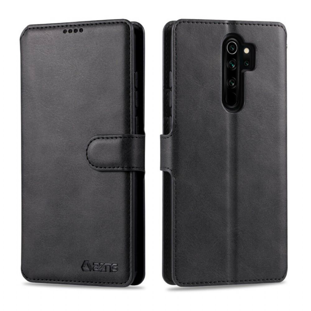 Flip Case voor Xiaomi Redmi Note 8 Pro Azns Leereffect